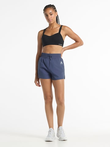 A-Game Regular Workout Pants 'Training Runner Shorts' in Blue: front