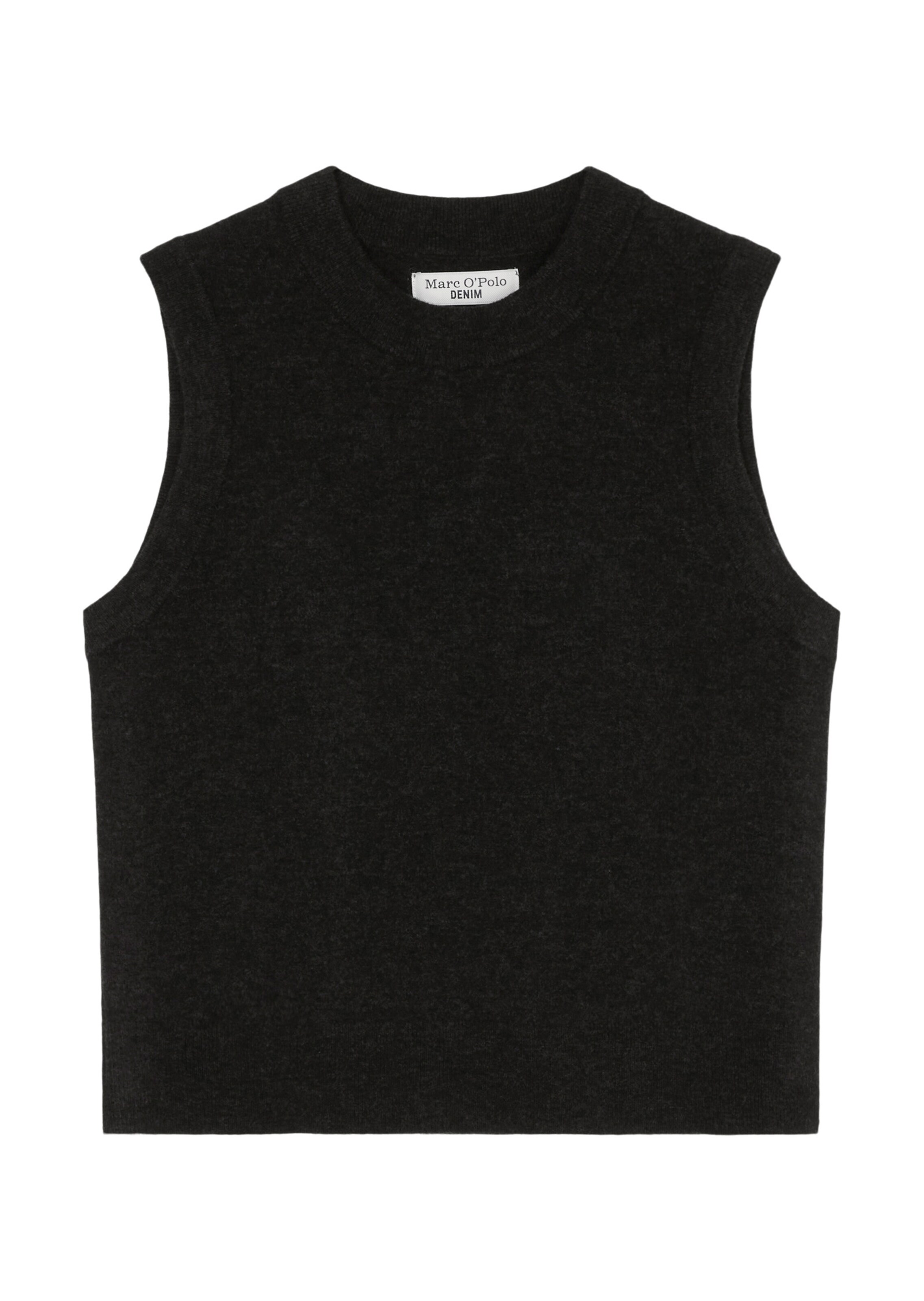 Marc O'Polo DENIM Pullunder in Schwarz: Vorderseite