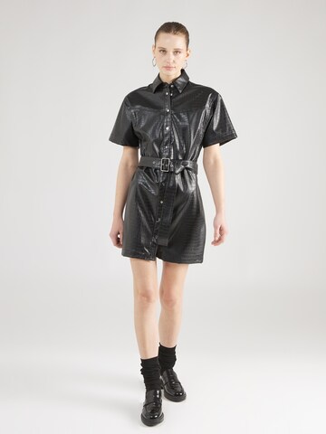 HUGO Shirt dress 'Kerve-1' in Black