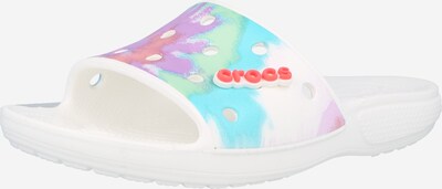 Saboți Crocs pe mai multe culori / alb, Vizualizare produs