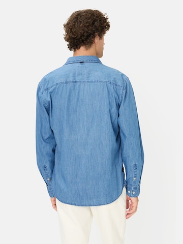 CAMEL ACTIVE Regular fit Button Up Shirt in Blue