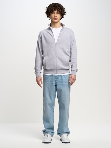 BIG STAR Sweatshirt 'DUNNOS' in Grau