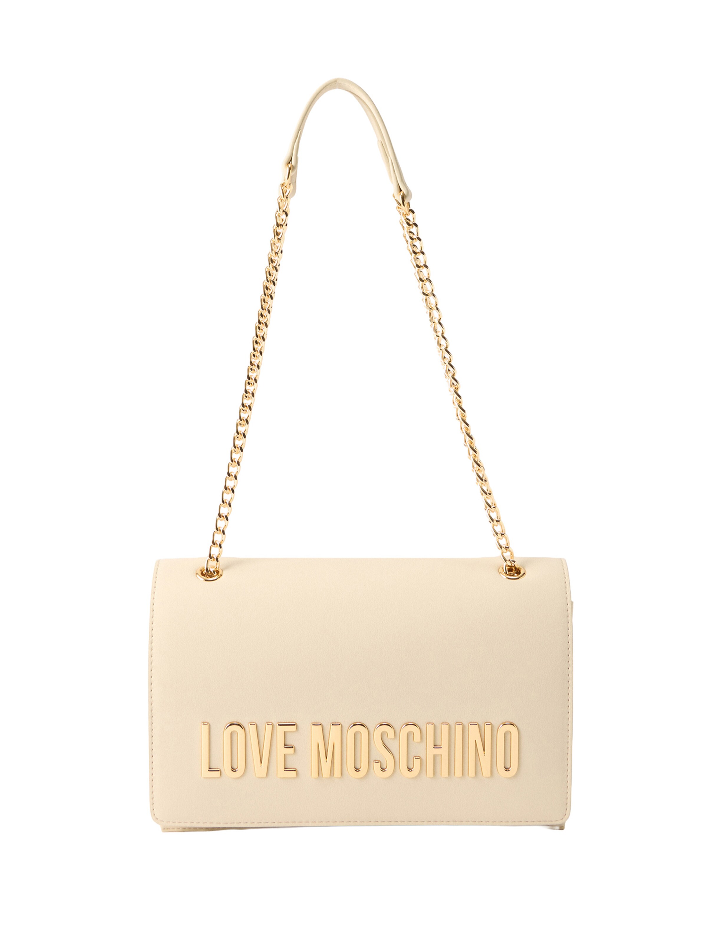 Love Moschino Shoulder bag in White: front