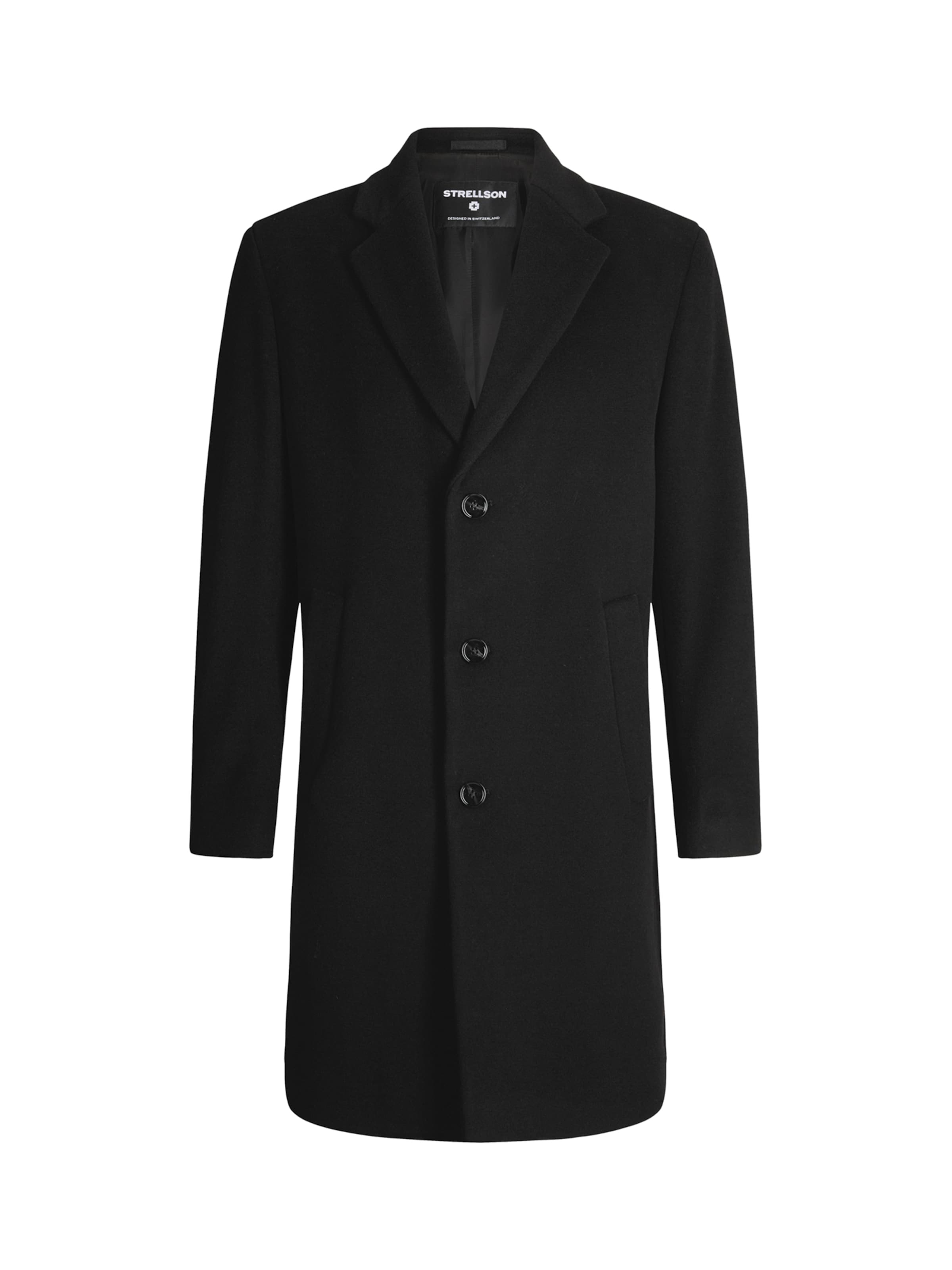 STRELLSON Mantel  'Adria 3.0' in Schwarz: Vorderseite