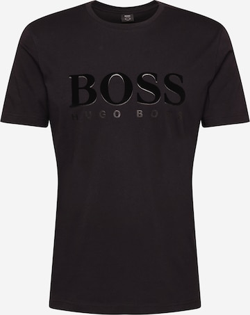 BOSS ATHLEISURE Shirt in Schwarz: front
