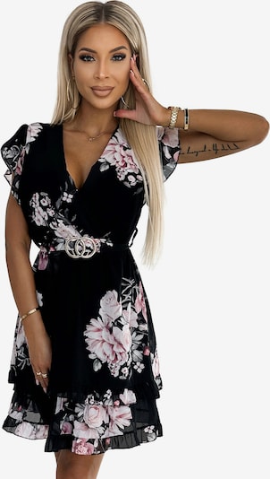 Numoco Sommerkleid 'Minikleid Patrizia' in schwarz, Produktansicht