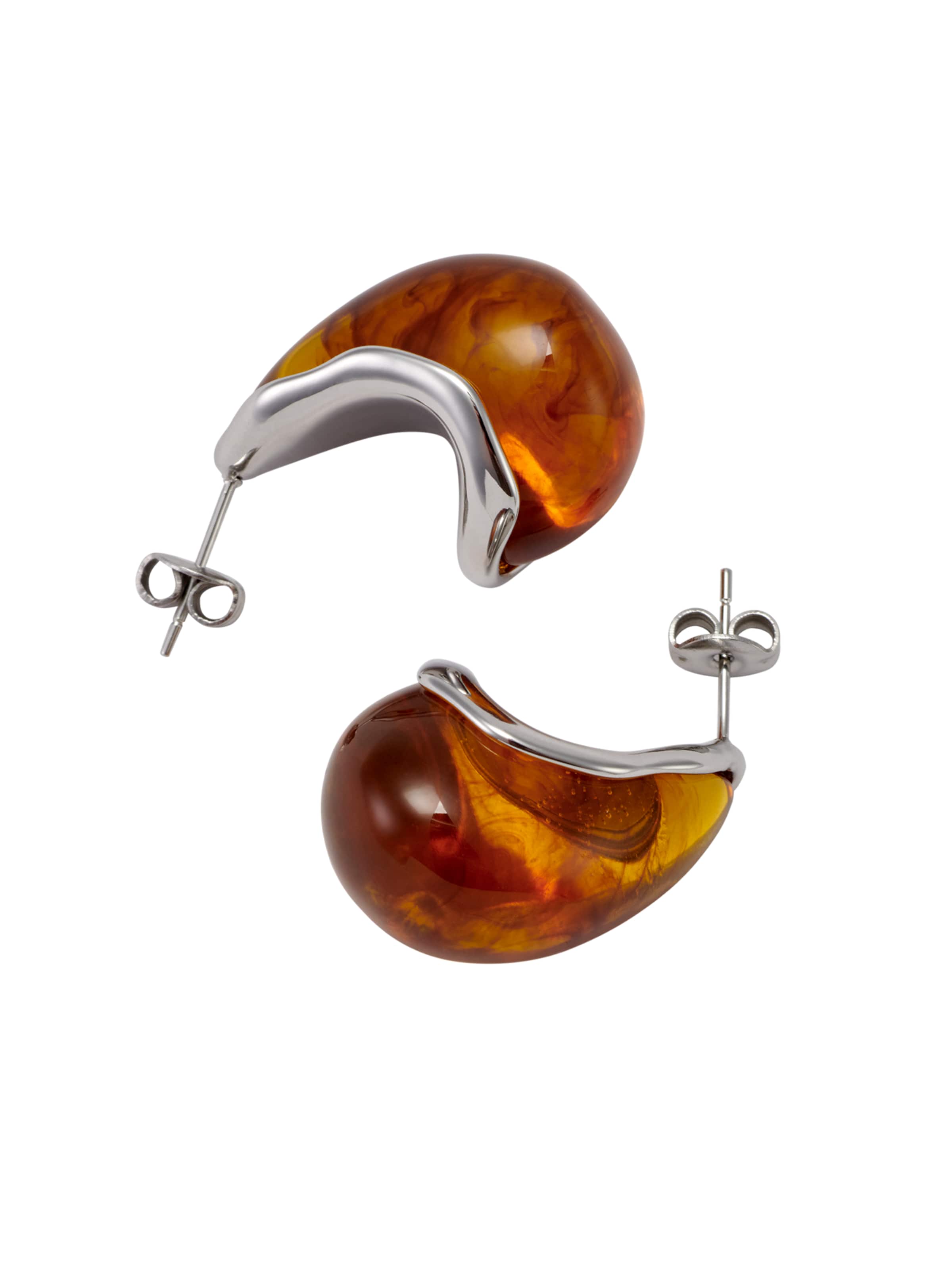 EDITED Σκουλαρίκια 'Kayra' σε ασημί