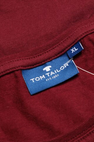TOM TAILOR Longsleeve-Shirt XL in Rot