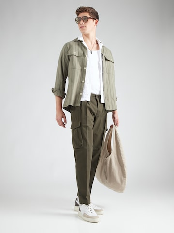 Regular Pantalon cargo SCOTCH & SODA en vert
