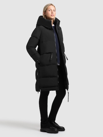 khujo Wintermantel 'Aroma2' in Zwart
