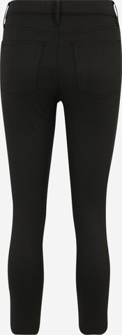 TOPSHOP Petite - Skinny Calças de ganga 'Jamie' em preto