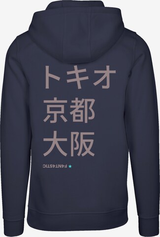 F4NT4STIC Sweatshirt 'Tokio, Kyoto, Osaka' in Blauw