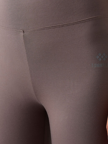 Skinny Leggings 'Gamaschen' di Tommy Life in marrone