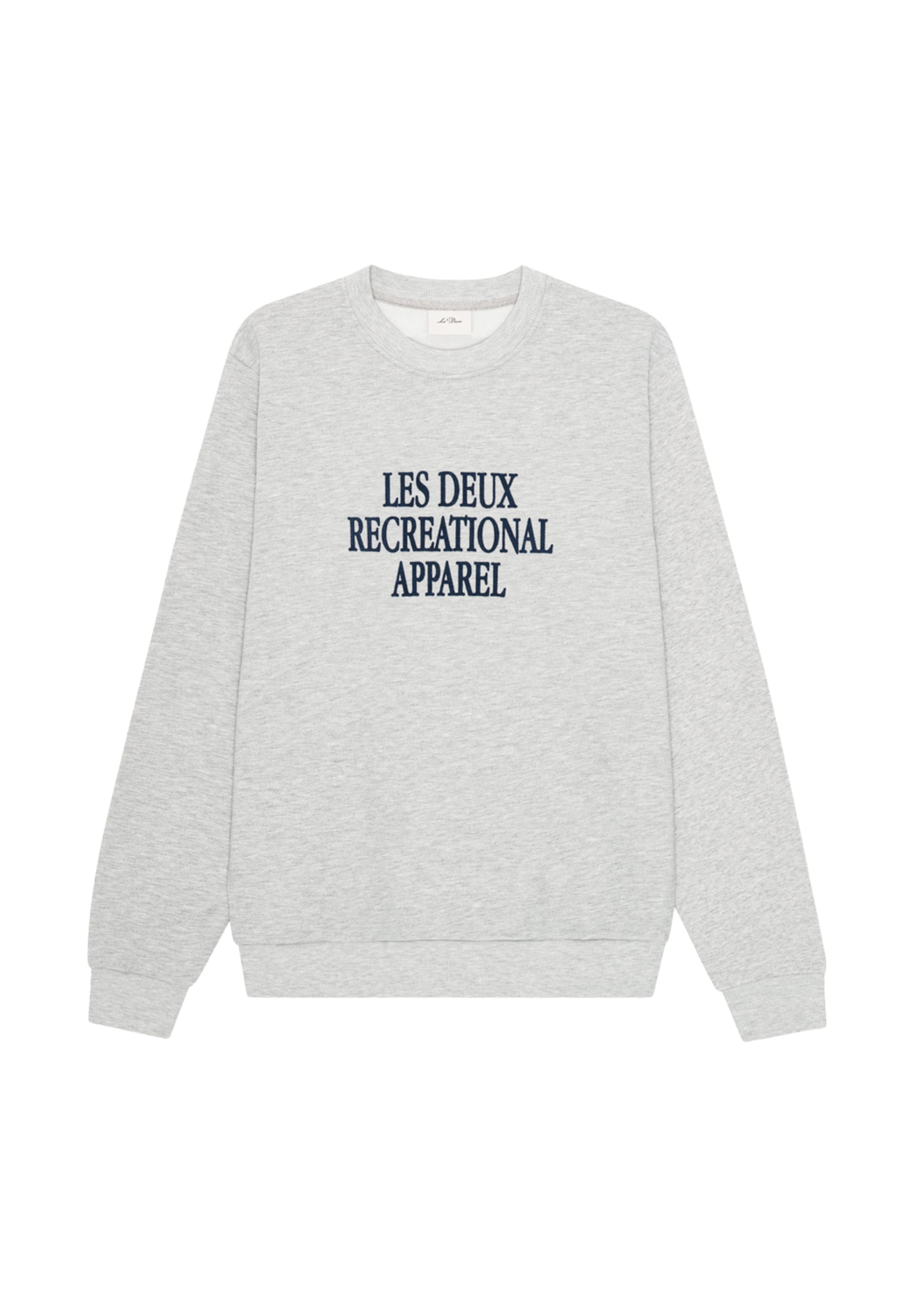 Les Deux - Sudadera 'From Copenhagen' en gris: frente