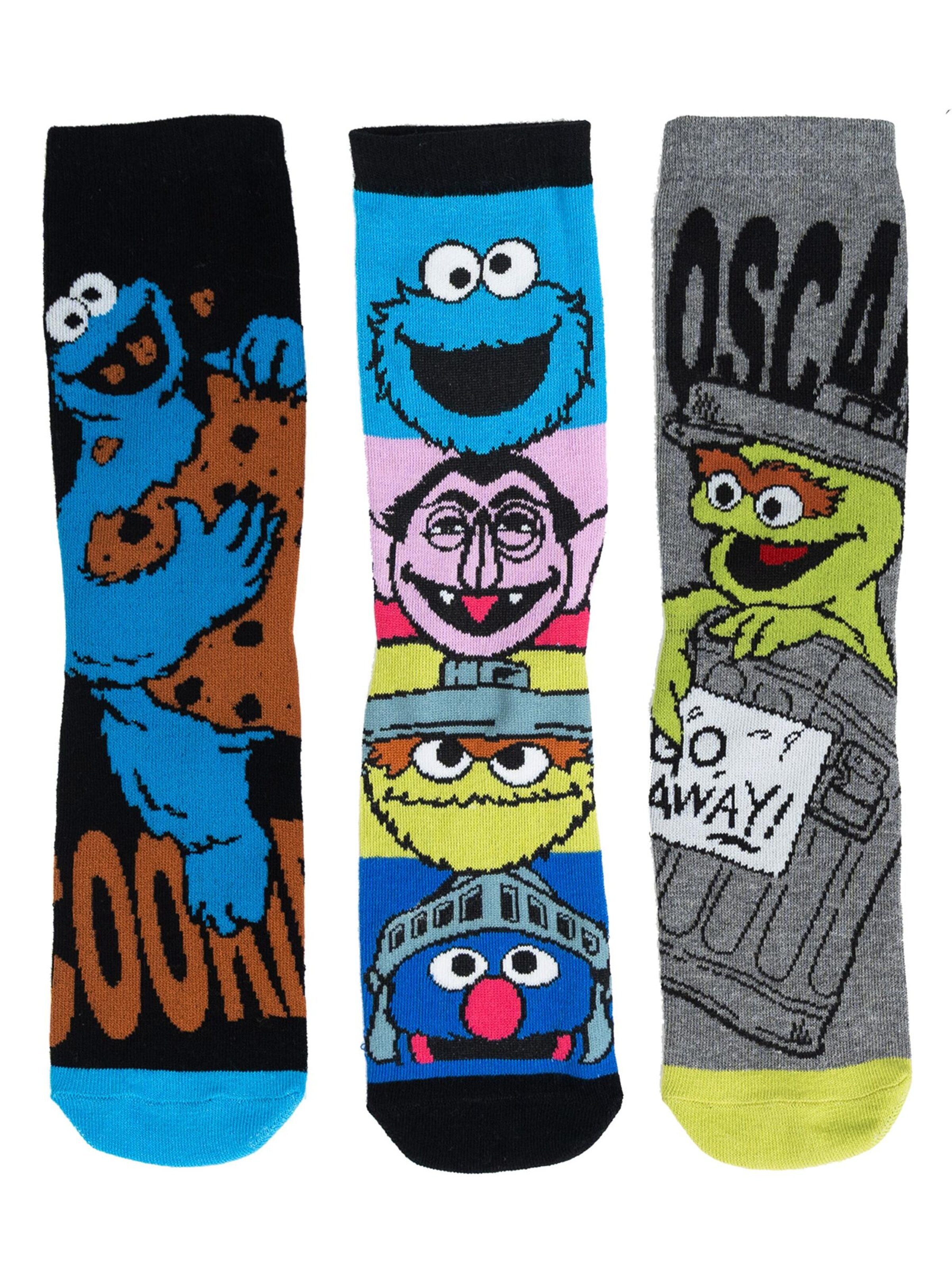 SESAMSTRASSE Socks 'Krümelmonster & Co.' in Mixed colors