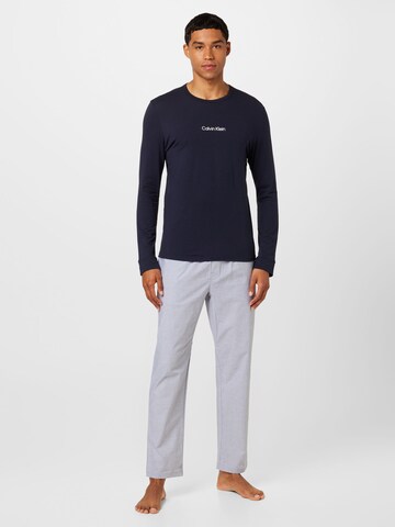 Calvin Klein Underwear Pyjama in Blau: Vorderseite