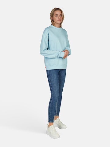 Sweat-shirt 'Vebiestern' salzhaut en bleu