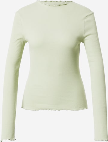 T-shirt 'Milla' PIECES en vert : devant