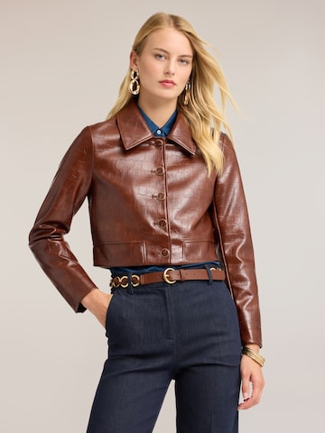 MOTIVI Between-season jacket in Brown