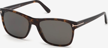 Tom Ford Sonnenbrille 'GIULIO' in Braun: Vorderseite