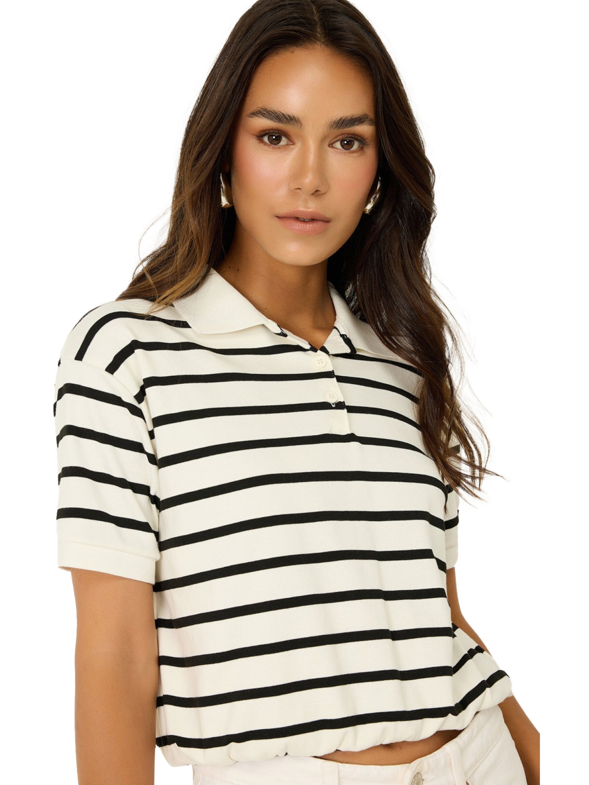 No Matter What Shirt in Beige