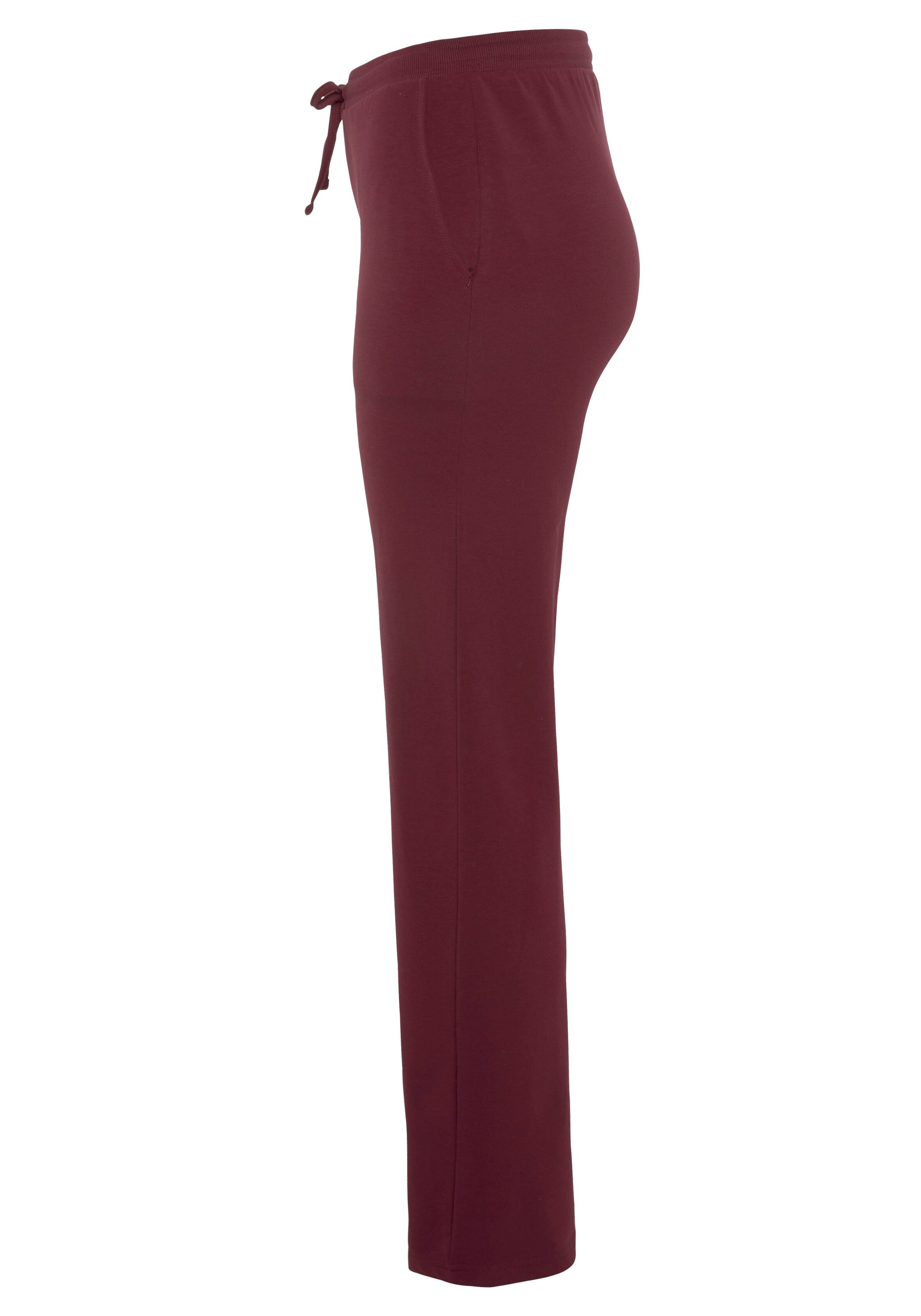 FLASHLIGHTS Slimfit Hose in Rot