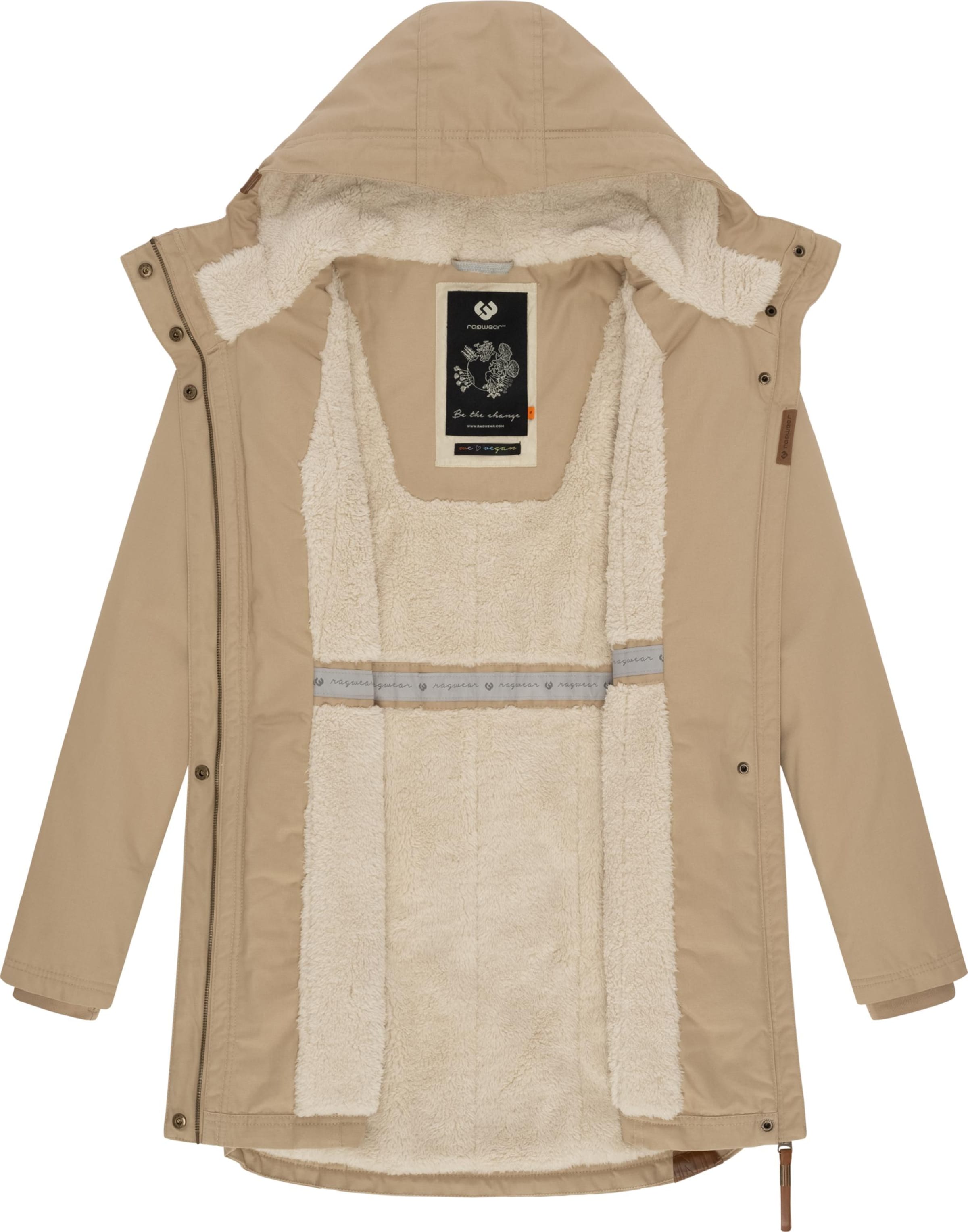 Parka invernale 'Elsie' di Ragwear in beige