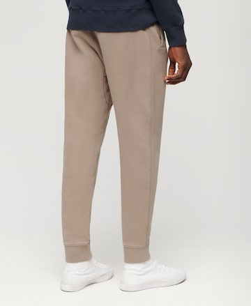 Superdry Tapered Broek in Beige