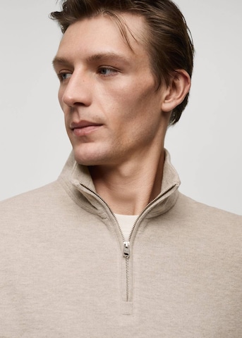MANGO MAN Shirt 'Shanghai' in Beige