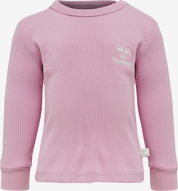 T-Shirt fonctionnel Hummel en rose : devant