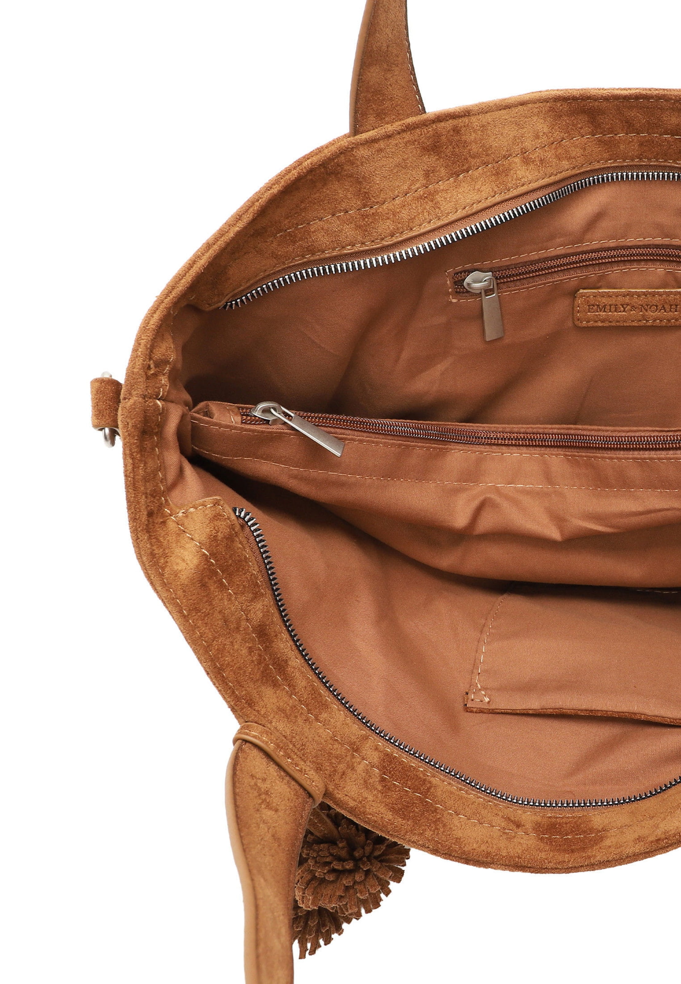 Emily & Noah Shopper in Brown