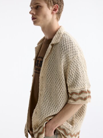 Pull&Bear Knit cardigan in Beige