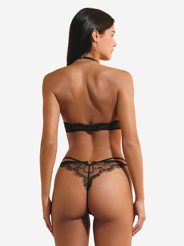 High neck Reggiseno 'Seduite' di ETAM in nero