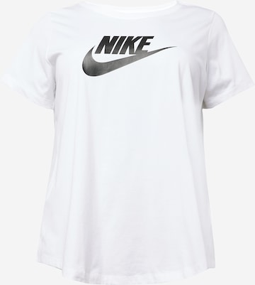 Nike Sportswear Funkcionális felső - fehér: elől