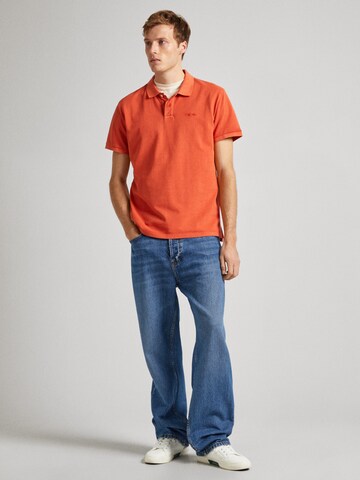Pepe Jeans Poloshirt 'Oliver' in Orange