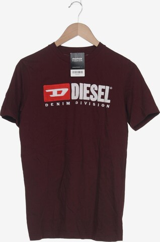 DIESEL Top & Shirt in XS in Red: front