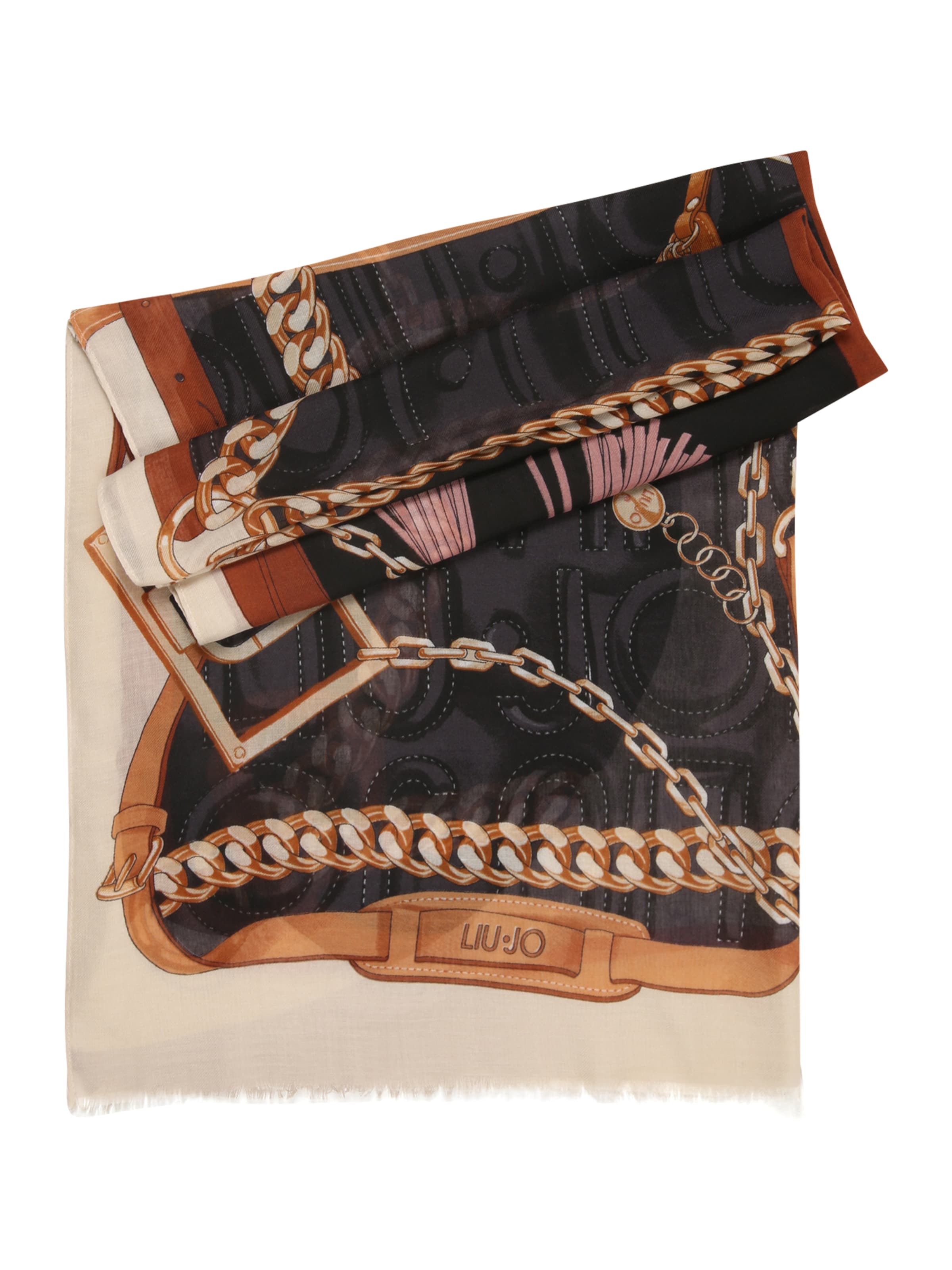 Liu Jo Šátek – černá: přední strana