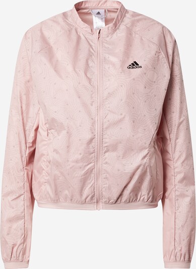 ADIDAS SPORTSWEAR Sportjacke 'Run Fast Radically Reflective' in rosa / rosé / schwarz, Produktansicht