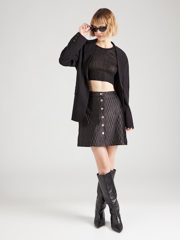 YAS Skirt 'YASRIPPLE' in Black