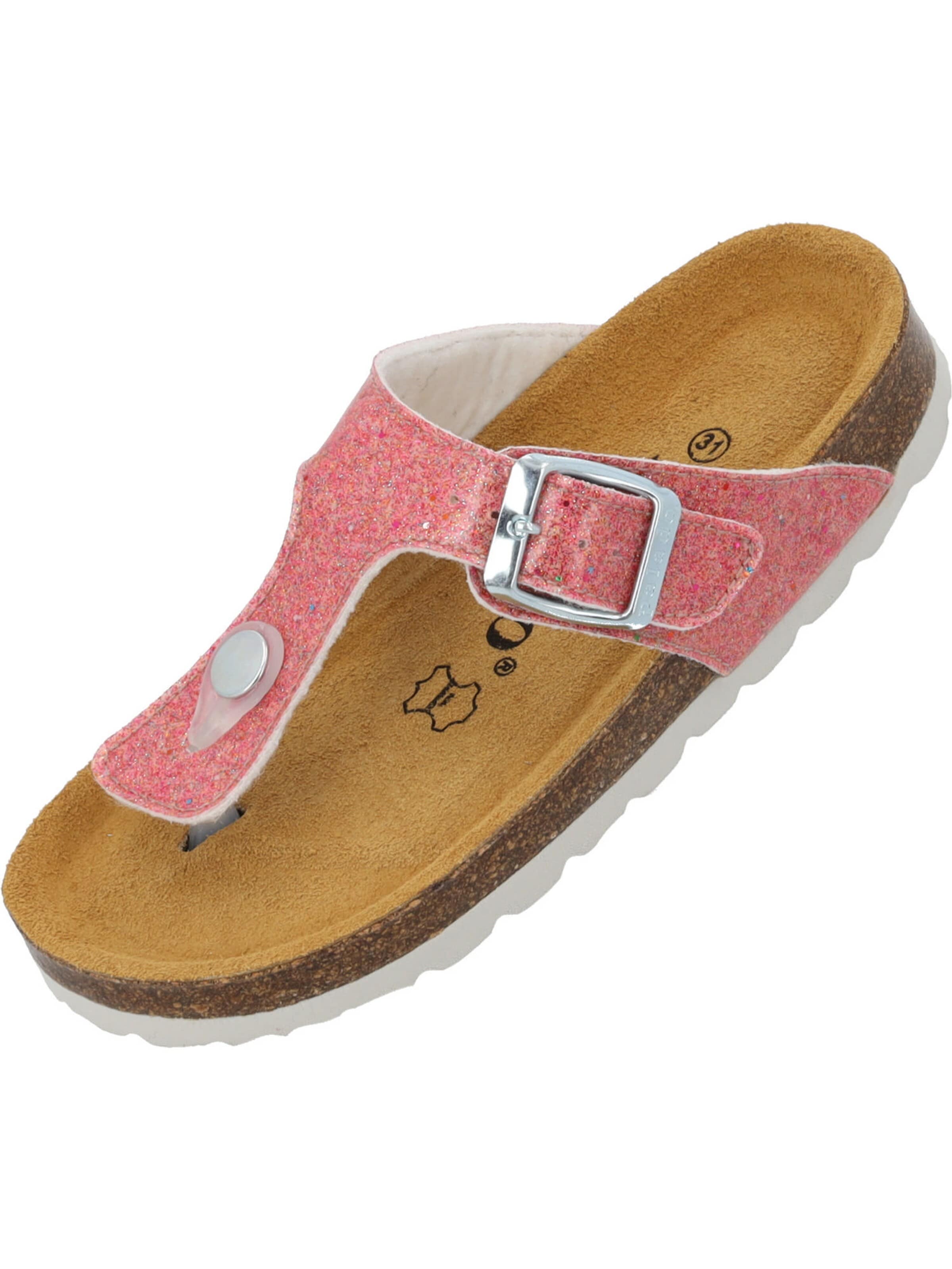 Palado Sandale 'Palado Kids Kos G Sparkle'‌‌‌‌‌ in Rot: Vorderseite