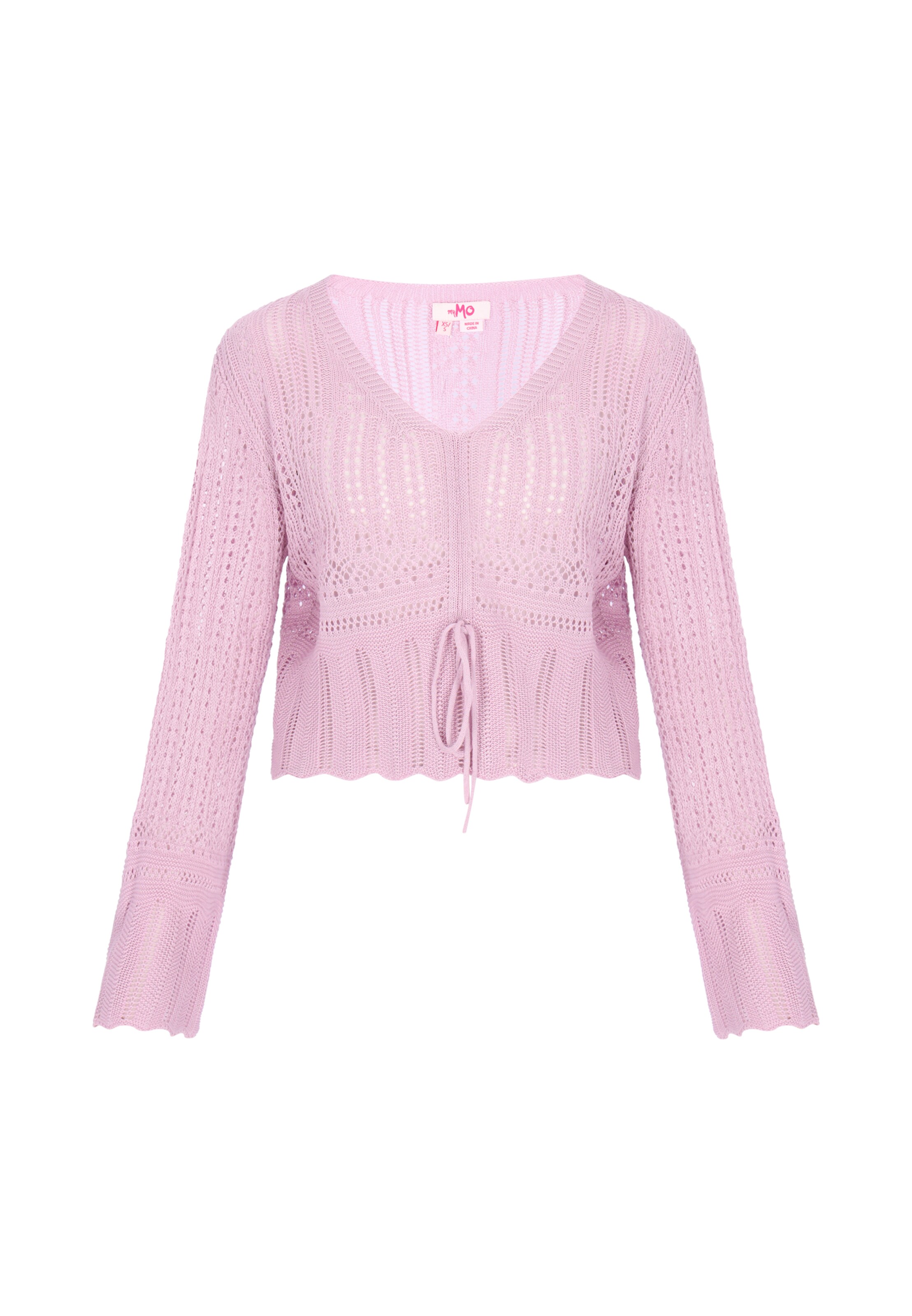 MYMO Pullover 'Young Fashion' in Lila: Vorderseite