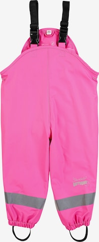 STERNTALER Tapered Latzhose in Pink: predná strana