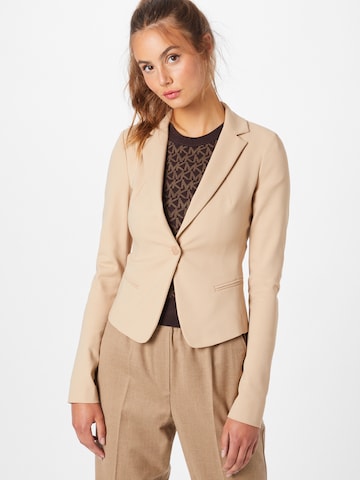 Blazer PATRIZIA PEPE en beige : devant