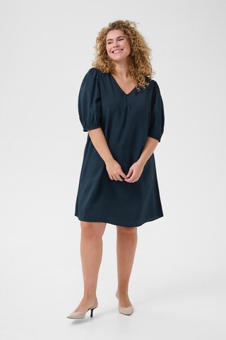Robe 'Elna' KAFFE CURVE en bleu