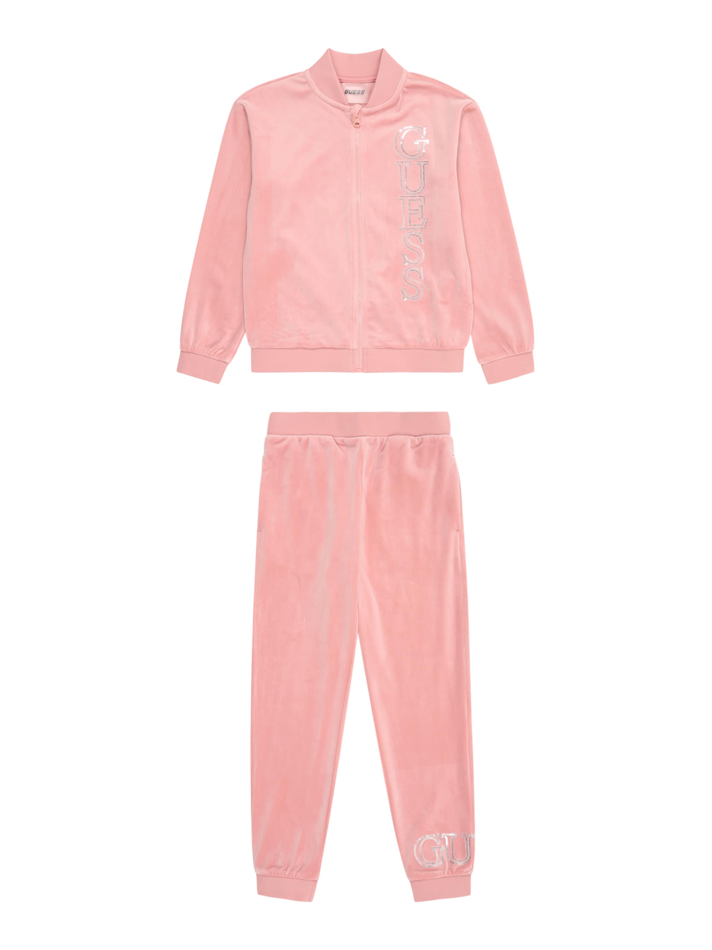 GUESS Juoksupuku värissä vaaleanpunainen: etupuoli