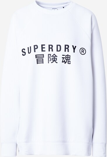 Superdry Majica | črna / naravno bela barva, Prikaz izdelka