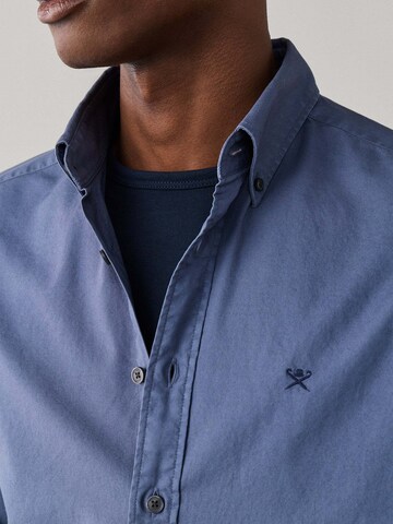 Hackett London Regular Fit Hemd 'Oxford' in Blau