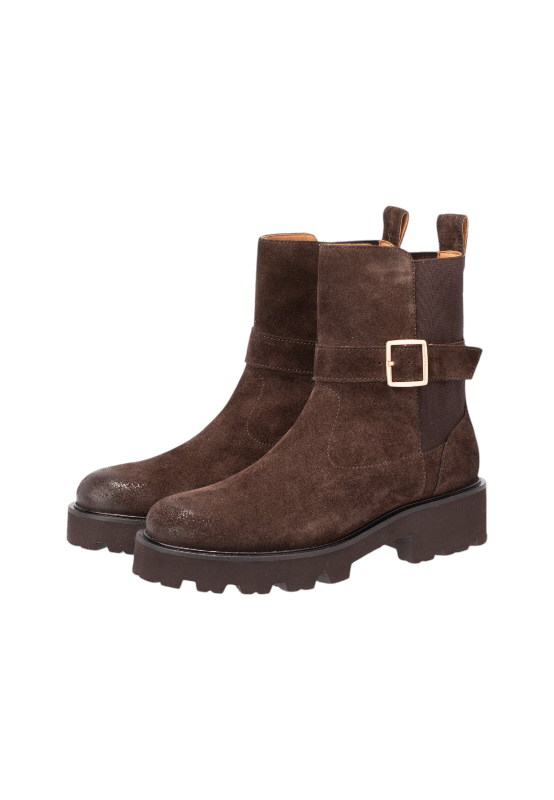 JOOP! Bootie 'Velluto Stampa Mariana' in Brown