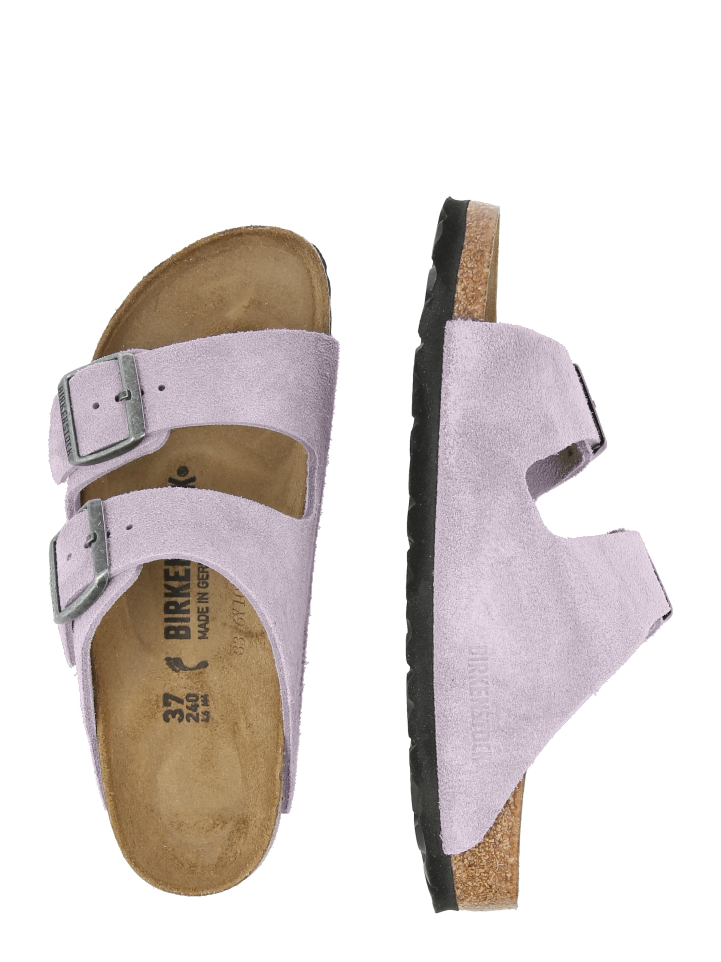 BIRKENSTOCK Nizki natikači 'Arizona' | siva barva