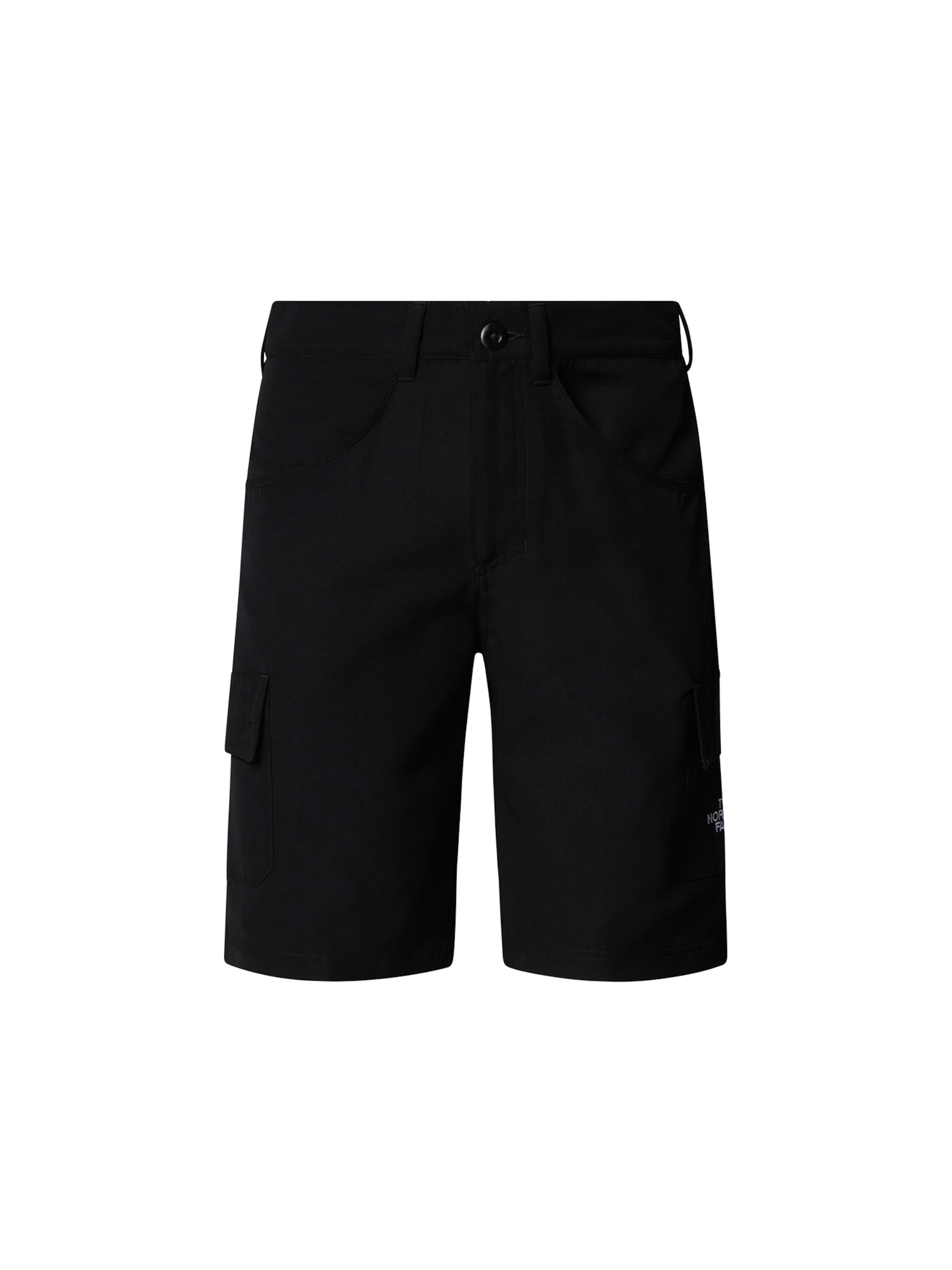 THE NORTH FACE tavaline Vabaajapüksid 'Horizon', värv must: eest vaates